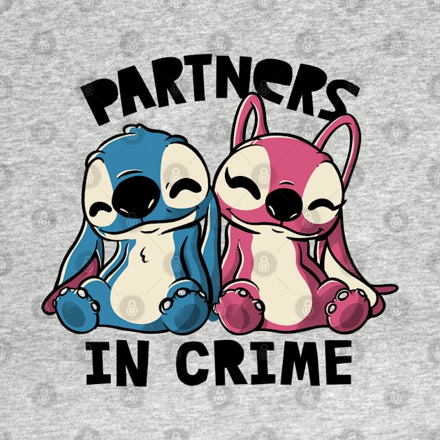 Partners In Crime Cute Lover Gift by eduely